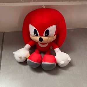 Sega toy factory Sonic the hedgehog knuckles plush